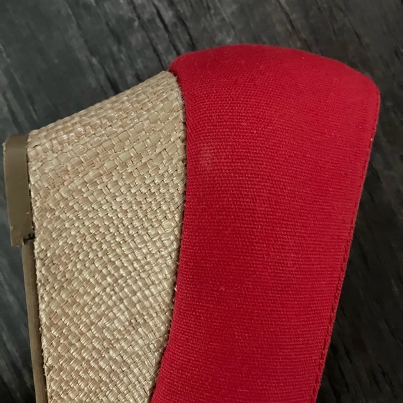 Nautical theme wedge shoes by Brit. - Picture 3 of 5